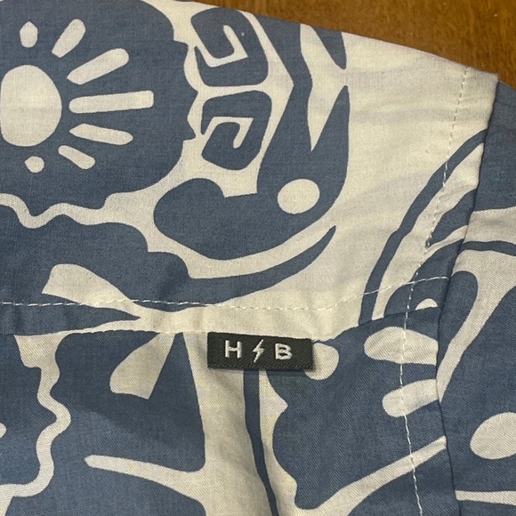 Howler Brothers Monoloha “Bone Idols” Button Up Shirt Size Large - Picture 16 of 16